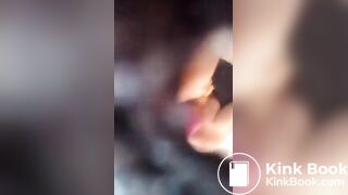 Voyeur pooping no wipe