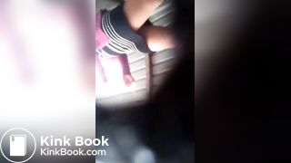 Voyeur pooping no wipe