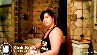 ... using only toilet