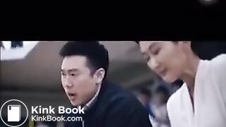 Teacher drinks laxative diarrhea on the floor scene