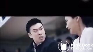 Teacher drinks laxative diarrhea on the floor scene