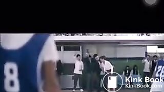 Teacher drinks laxative diarrhea on the floor scene