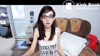 Ericka nice gape with turd webcam