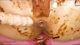 young japanese scat masturbation