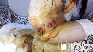 sexy Russian has diarrhea - video 5