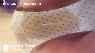 Ex pooping her panties