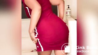 Black female shitting 2