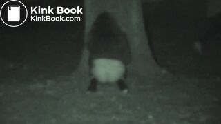 Galician girl pooping (no wipe)