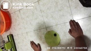 Chinese Mistress Femdom Scat Feeding 03