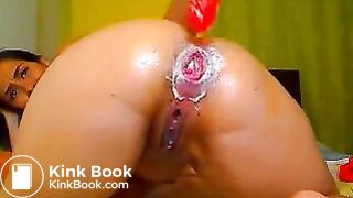 Shitty anal dildo/fist