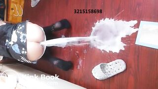 Chinese milk enema