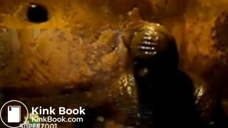 SEWER WHORE FANTASY REVEALS HER SCAT FETISH TO A MAN