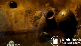 SEWER WHORE FANTASY REVEALS HER SCAT FETISH TO A MAN