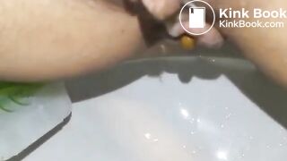 Creampie and poop - video 2