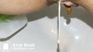 Creampie and poop - video 2
