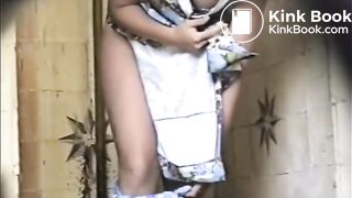 Girl doesn't make it, messes panties