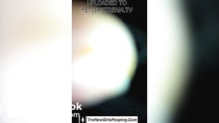 ... ink pooping on the toilet