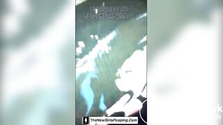 ... ink pooping on the toilet