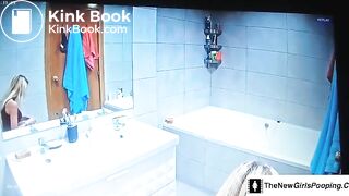 Private toilet poop