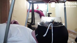 She willingly shit on his face.