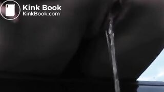 Girl pooping outdoor - video 6