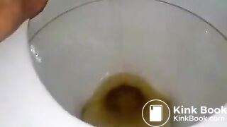 Me piss and take a smell shit