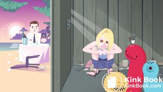 Animated Woman Having Diarrhea