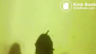 Creamy amateur ebony panty poop 2