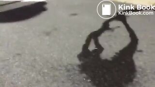 Japanese pee Street - video 3