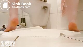 First time shitting on the floor