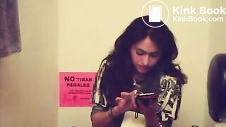 Spying pooping girls 4