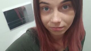 cute and sexy Italian girl crapping - video 2