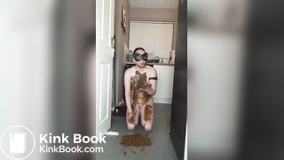 Girl Swallows Fresh Shit