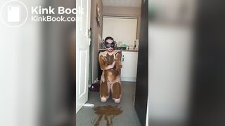 Girl Swallows Fresh Shit