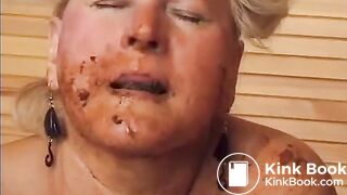 Granny scat porn fucking and shitting