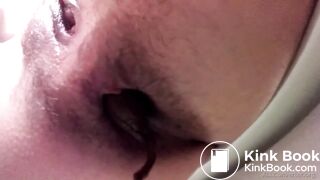 woman pooping on toilet - video 74