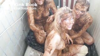 MAD SCAT ORGY WITH FOUR GIRLS AND A GUY 2