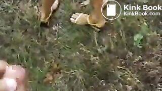 cumming on a shitty ass