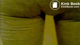 hot girl poops her panties