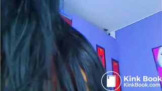 Hot Latina shitting for us