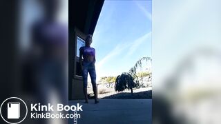 cute and sexy girl pooped and peed