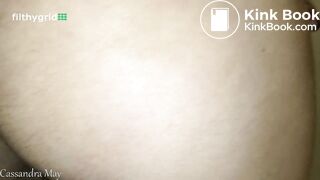 woman pooping into l bathtub