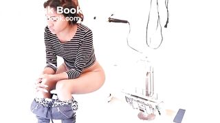 Sexy teen toilet pooping and farting - video 12