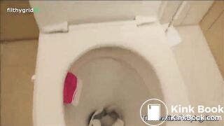 gorgeous brunette shitting - video 2