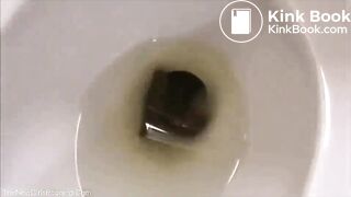 older woman shitting