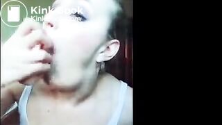Amazing compilation of the perfect woman (a little of scat a lot of puke)