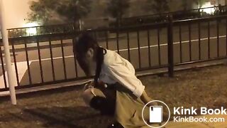 Japanese pee Street - video 2