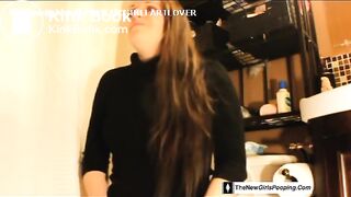 Sexy teen toilet pooping - video 54