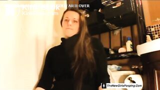 Sexy teen toilet pooping - video 54