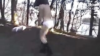 urgent outdoor shitting